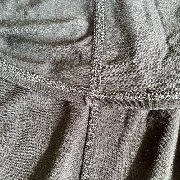 In Every Story Black Soft Jersey Knit Lounge relaxed Midi Dress. Size 1X - Picture 12 of 15